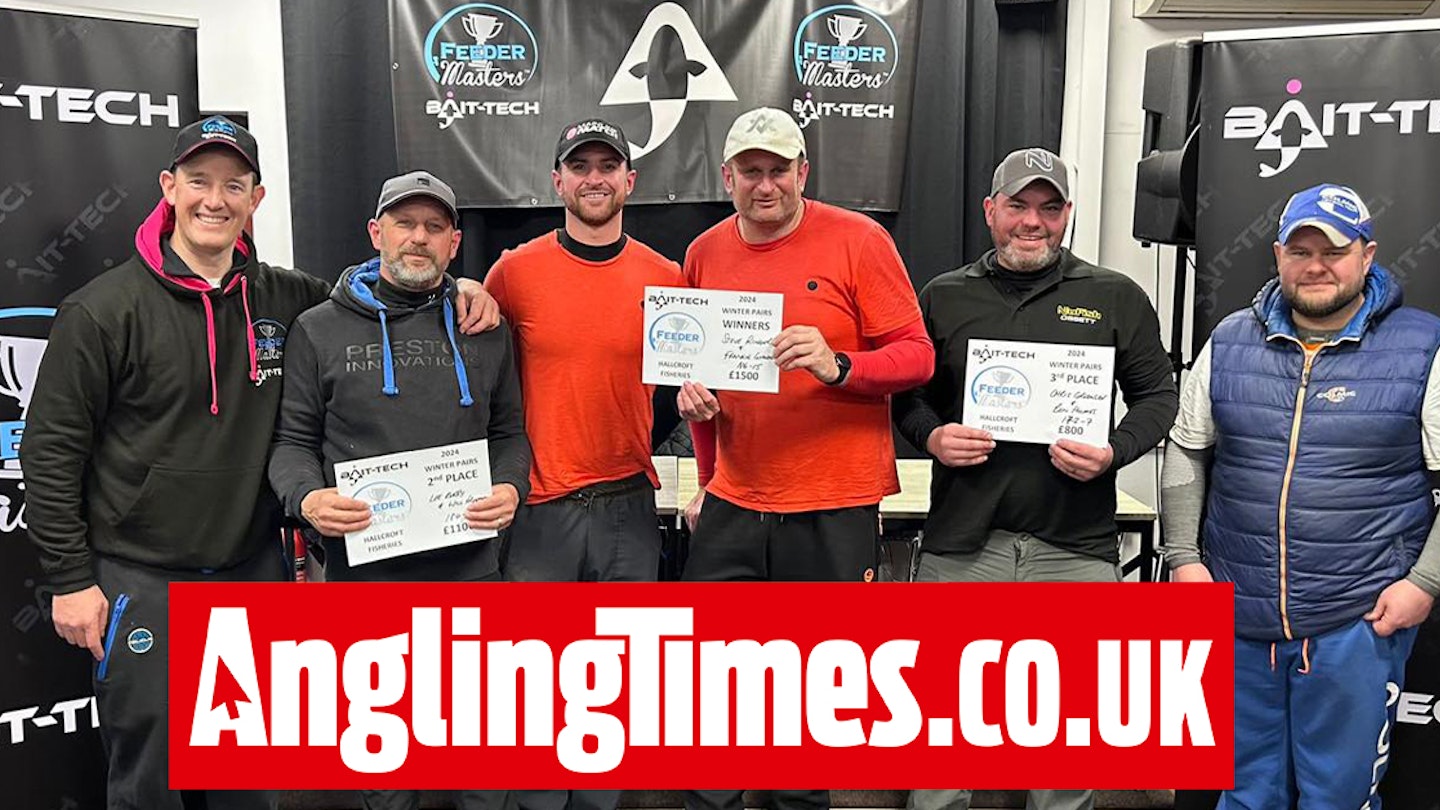 Frankie and Ringer make stunning comeback to win Bait-Tech Feedermasters Pairs League
