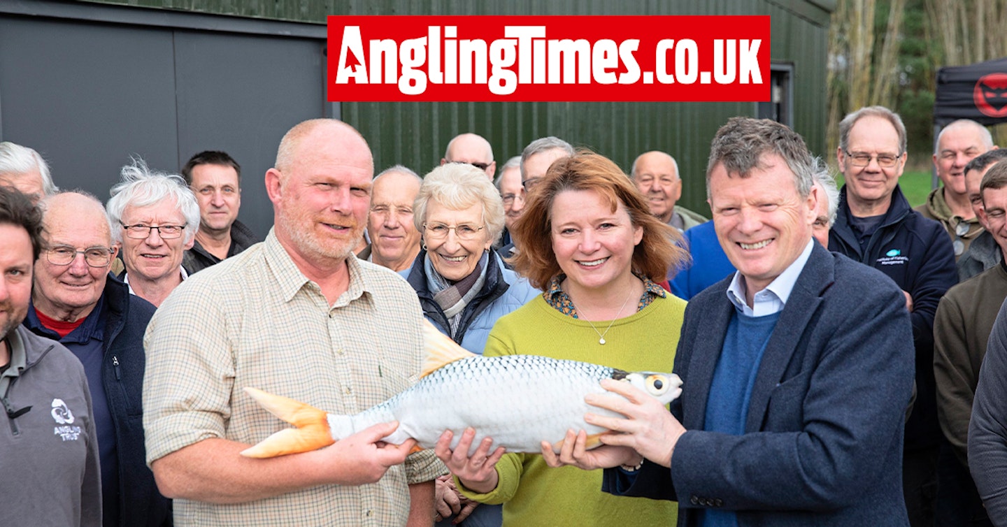 Landmark Kennet coarse fish hatchery opens
