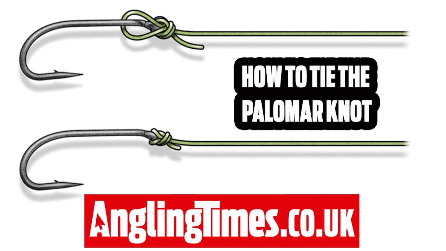 How to tie the Palomar knot for fishing