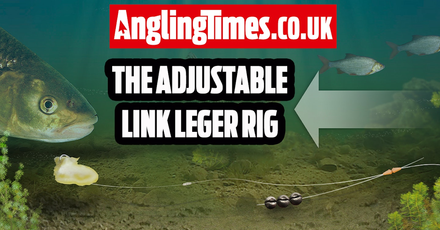 How to tie the adjustable link leger rig