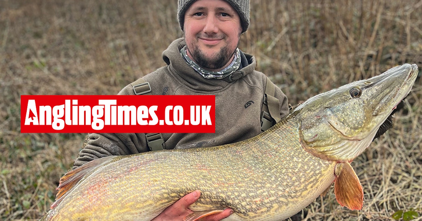 Mammoth pike ends blank run on water with only two known fish
