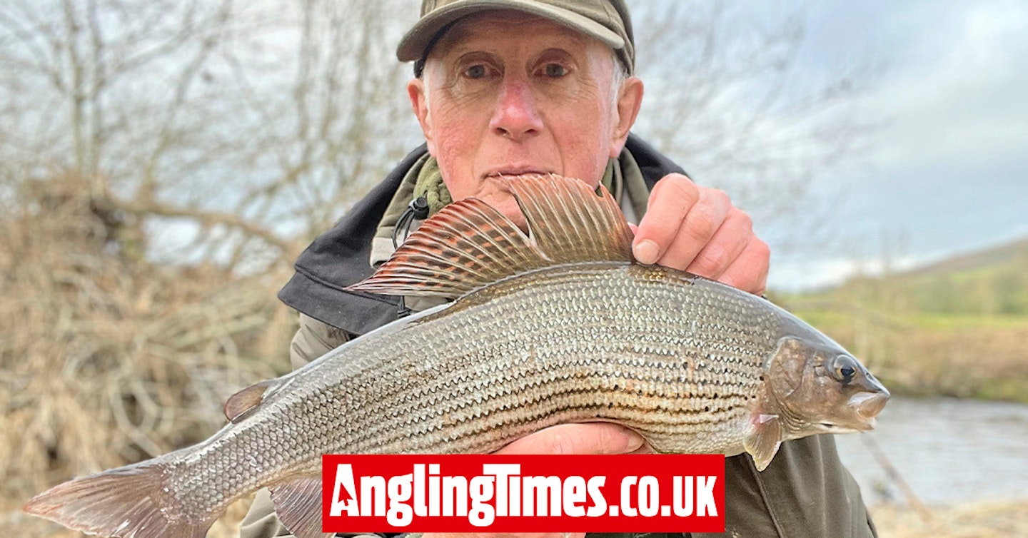 Angler packs up early following capture of enormous Scottish grayling