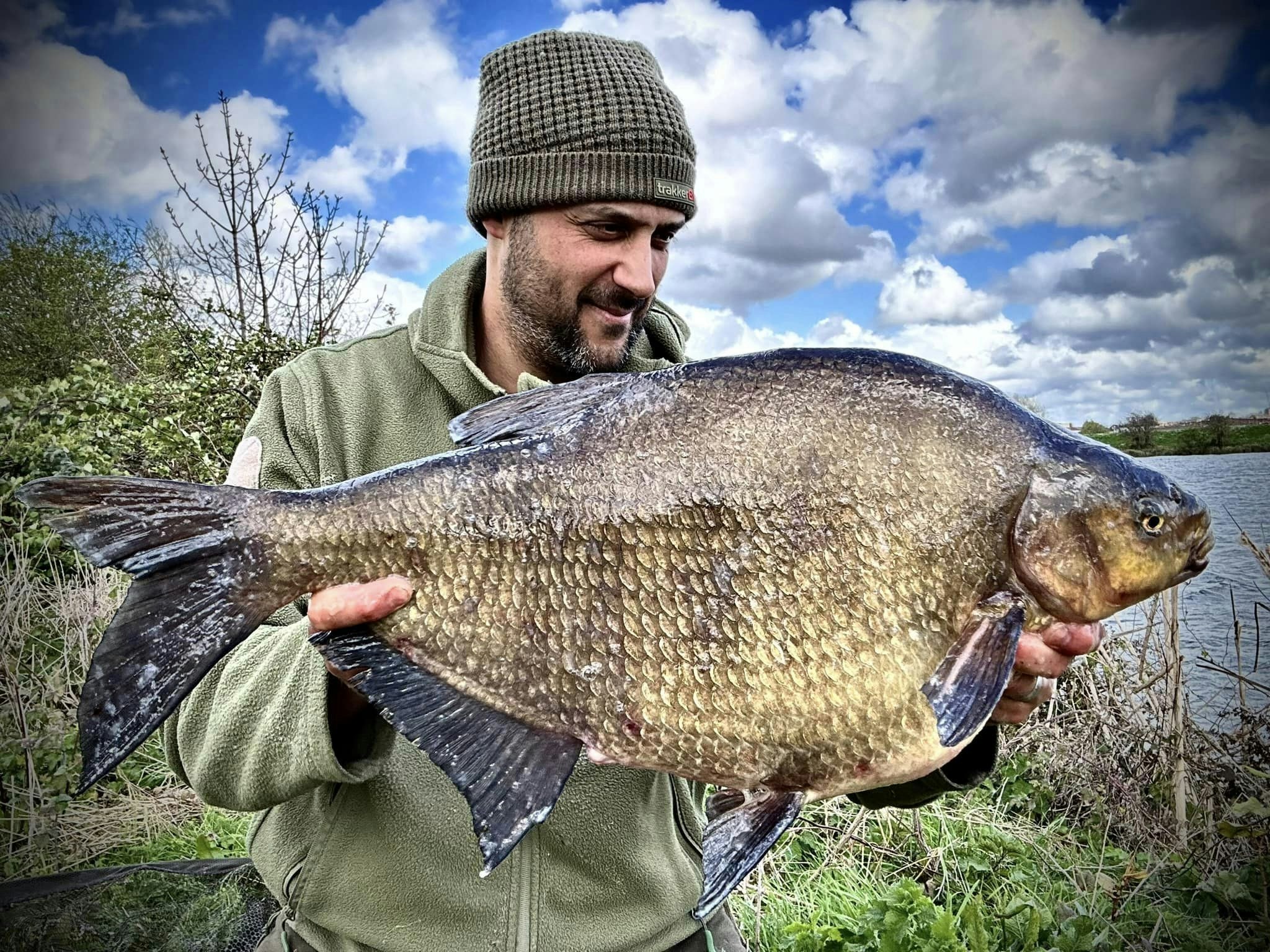 Daniel Bouskila with one of his 14 double figure bream.