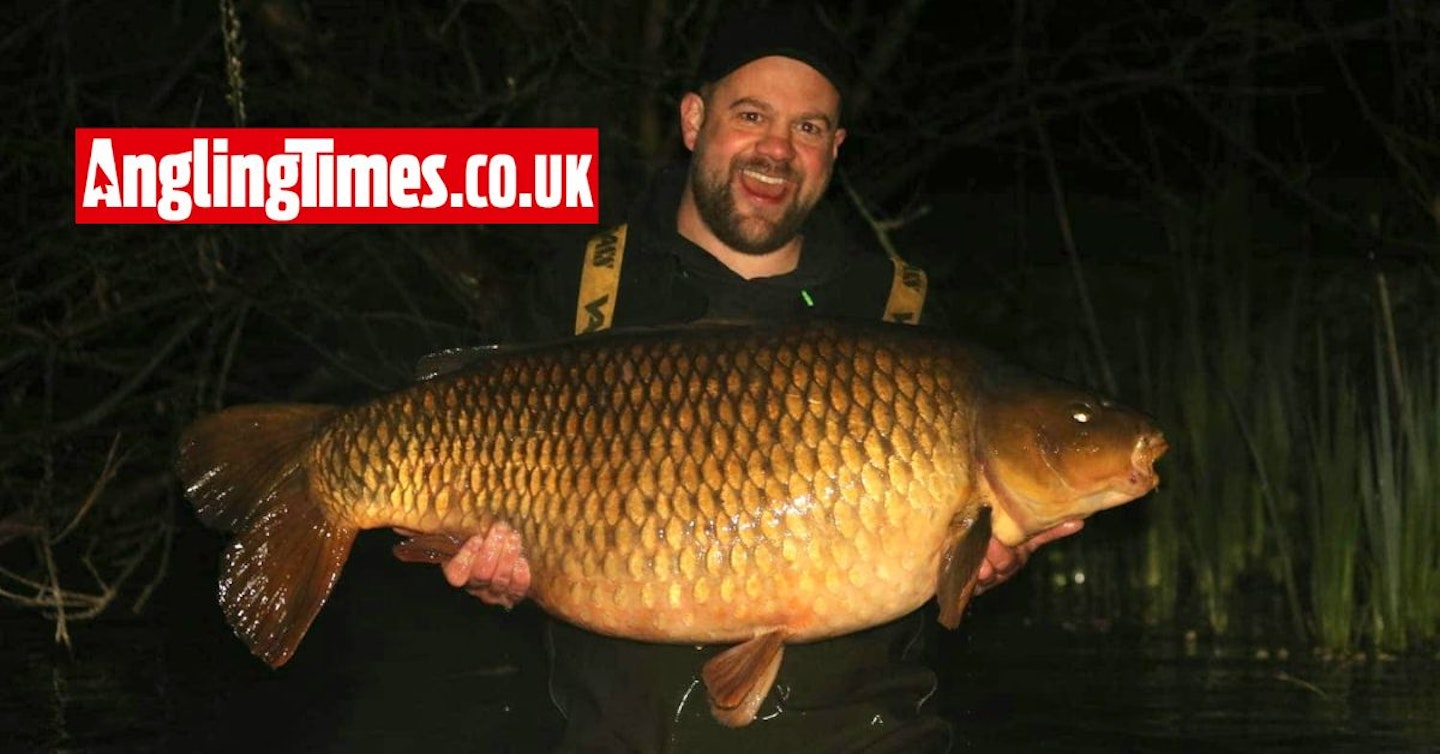 UK’s biggest common carp ever landed