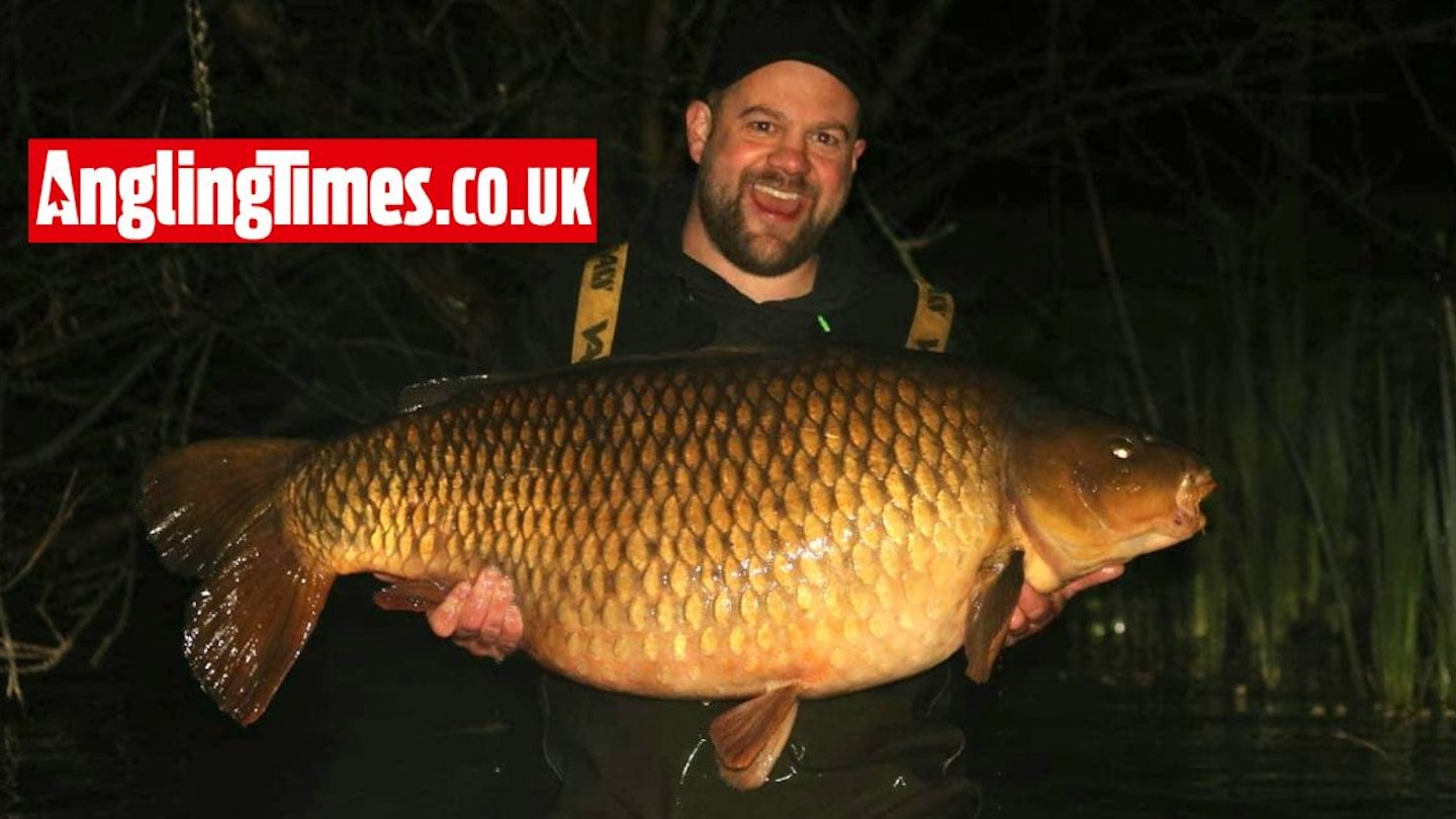 UK’s biggest common carp ever landed