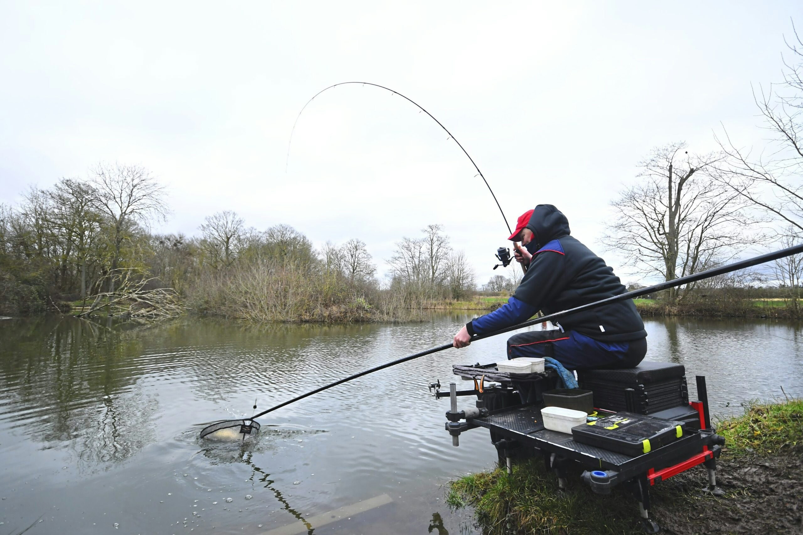 Expect 100lb bags of carp at Janson Fishery.