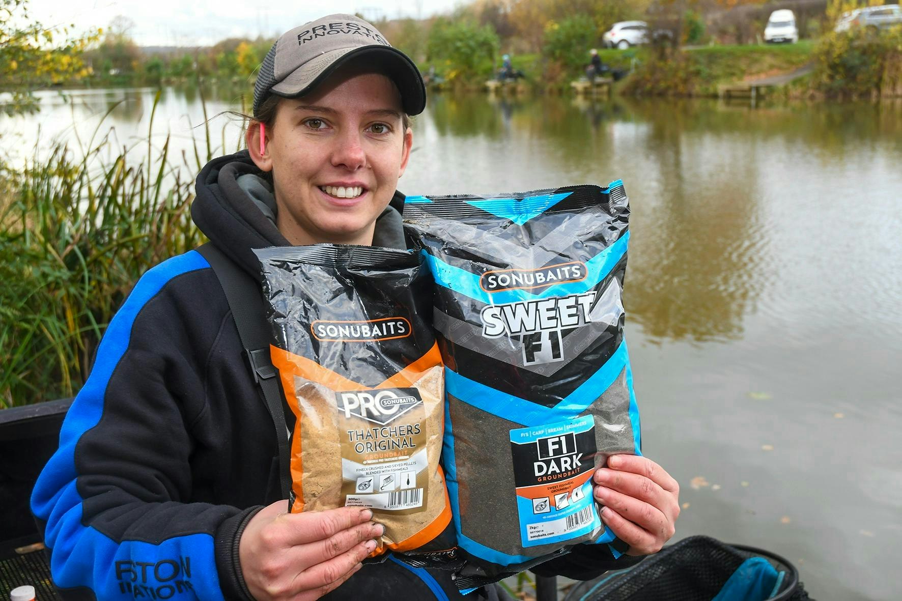 Groundbait is great for "bulking out" worms and getting them to the bottom of the lake.
