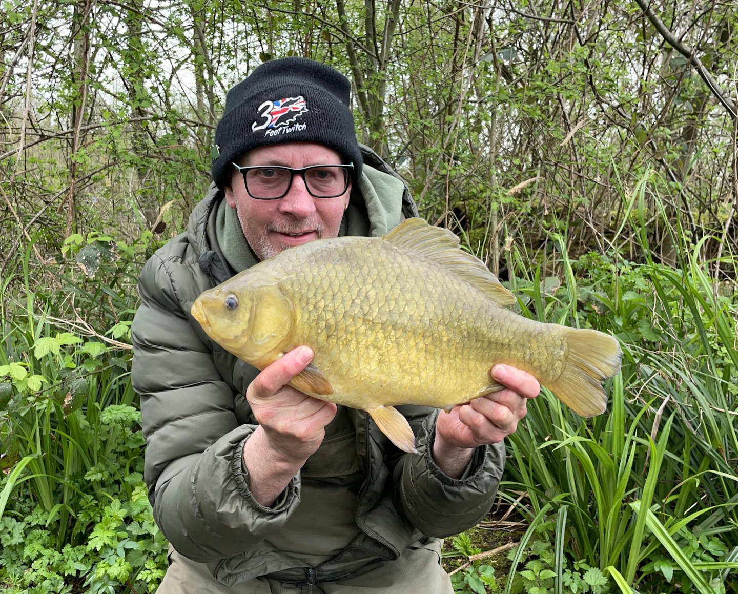 A fantastic end to David's crucian campaign.