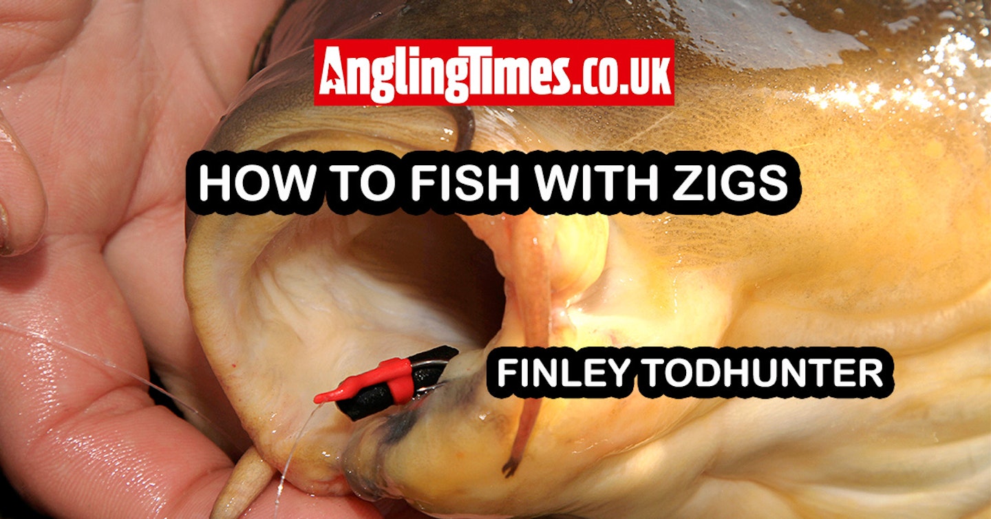 How to fish with zigs | Finley Todhunter