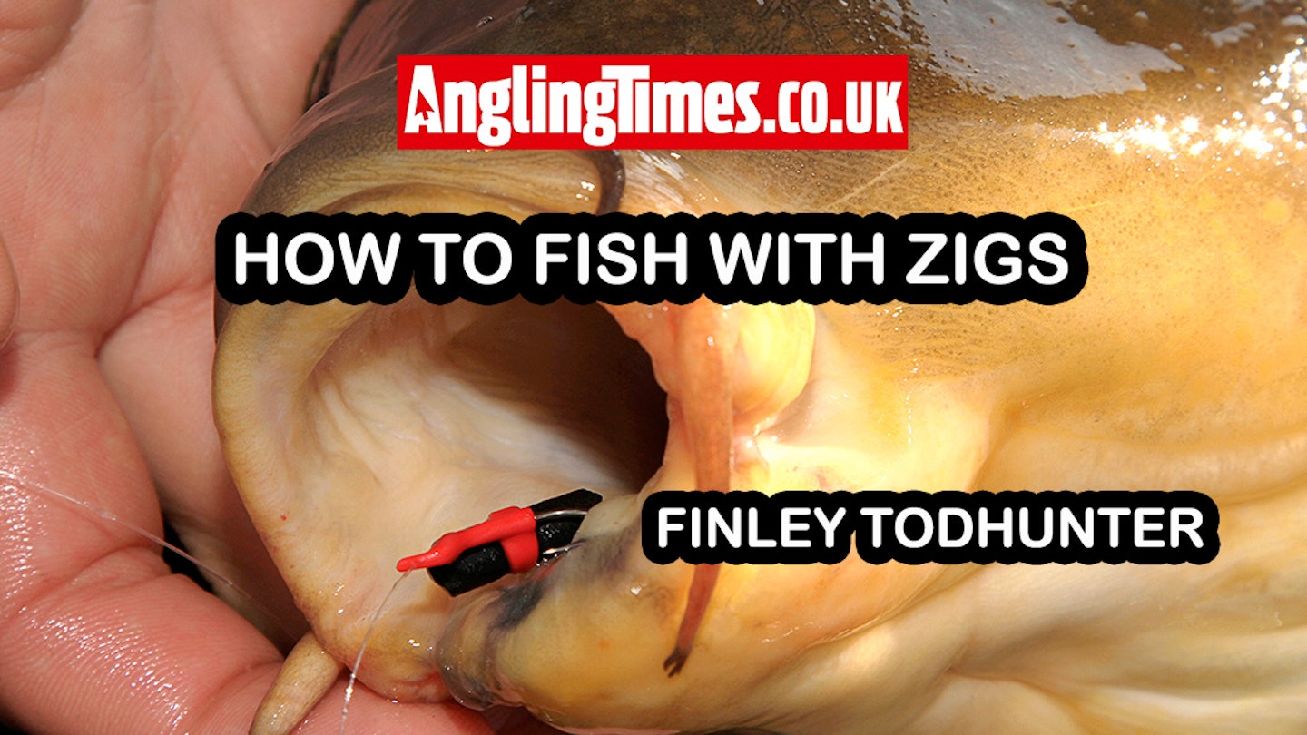 How to fish with zigs | Finley Todhunter
