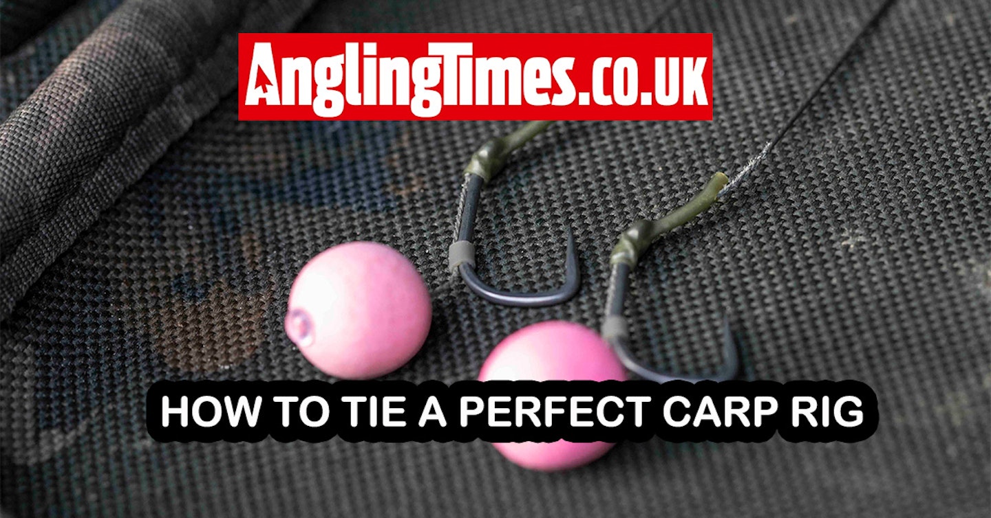 How to tie a perfect carp rig