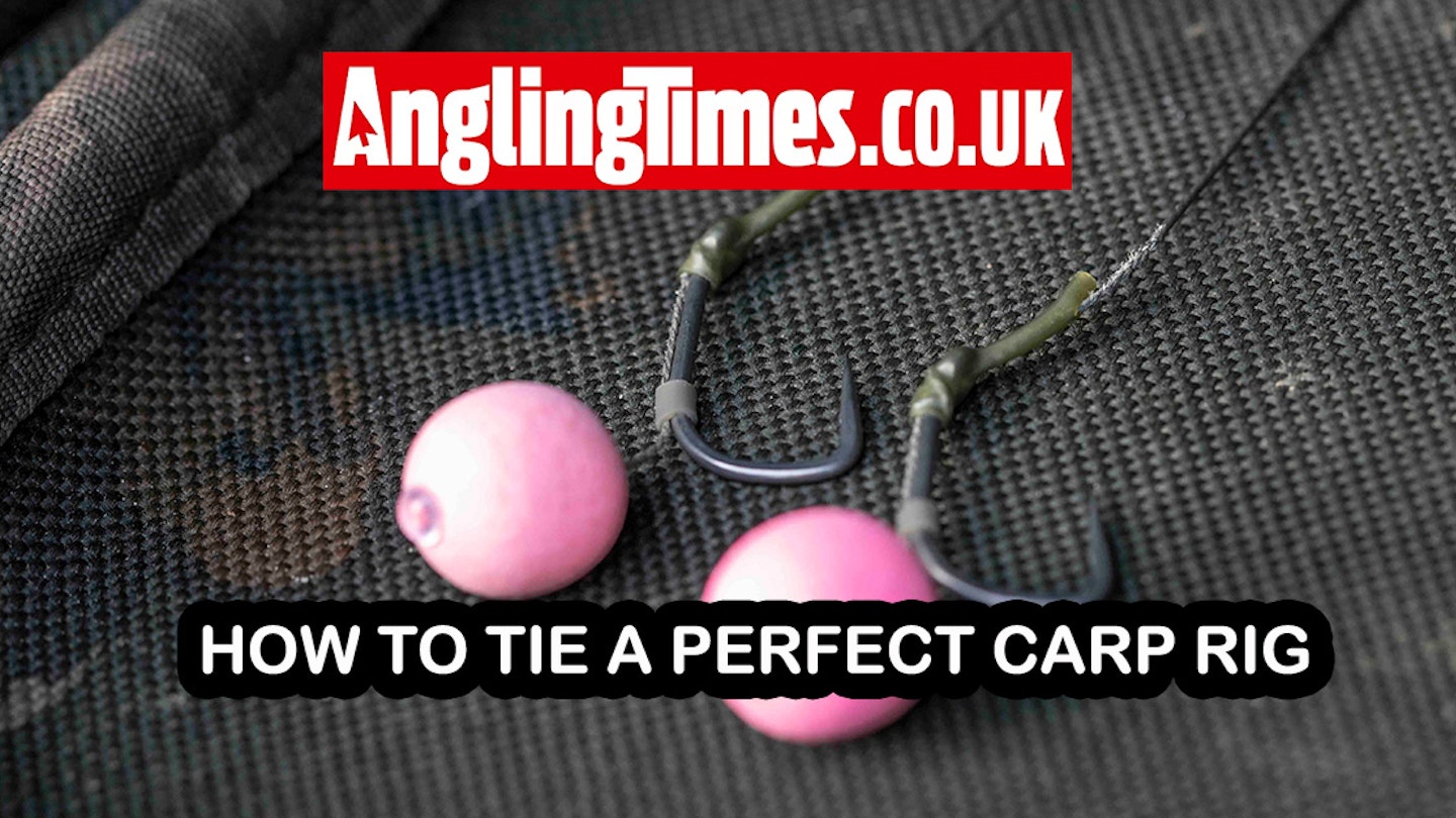 How to tie a perfect carp rig