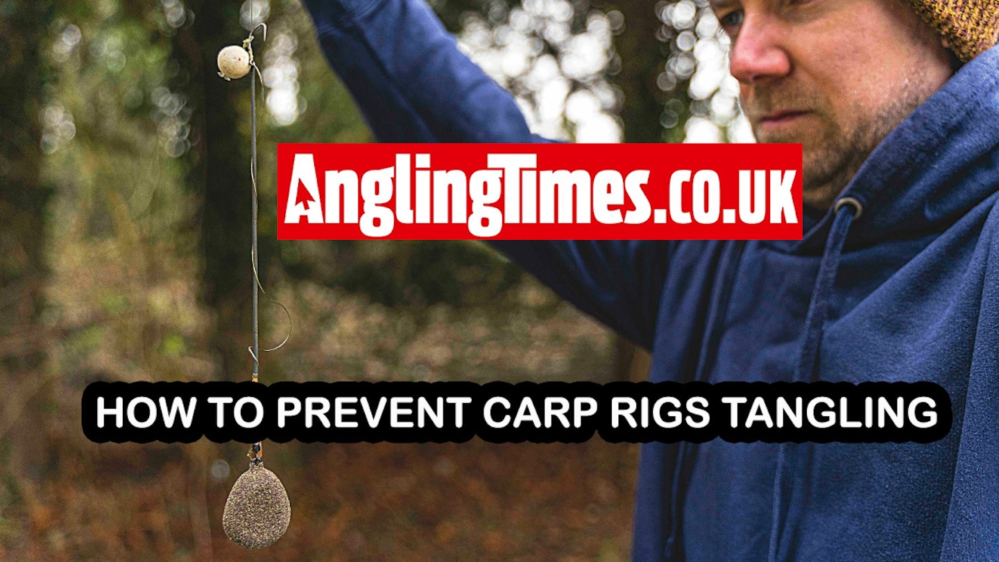 How to prevent your carp rigs tangling