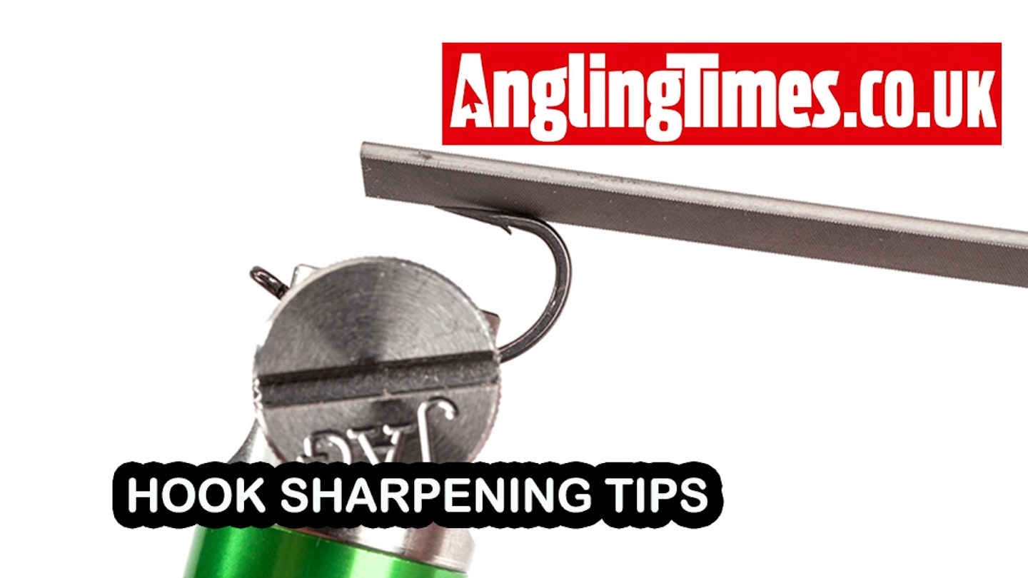 Hook sharpening tips