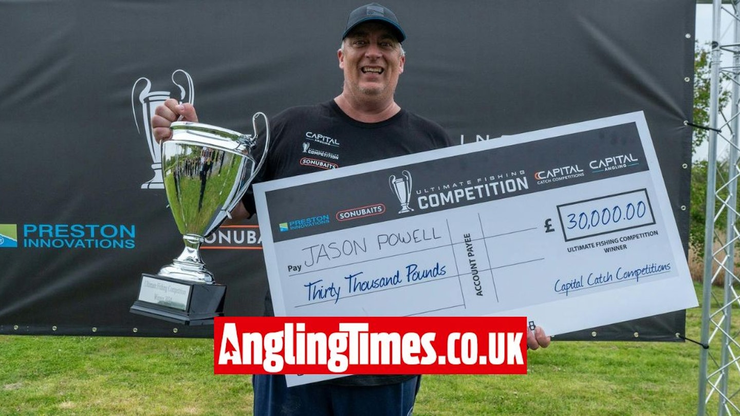 Angler banks £30,000 match win from £1.99 raffle ticket