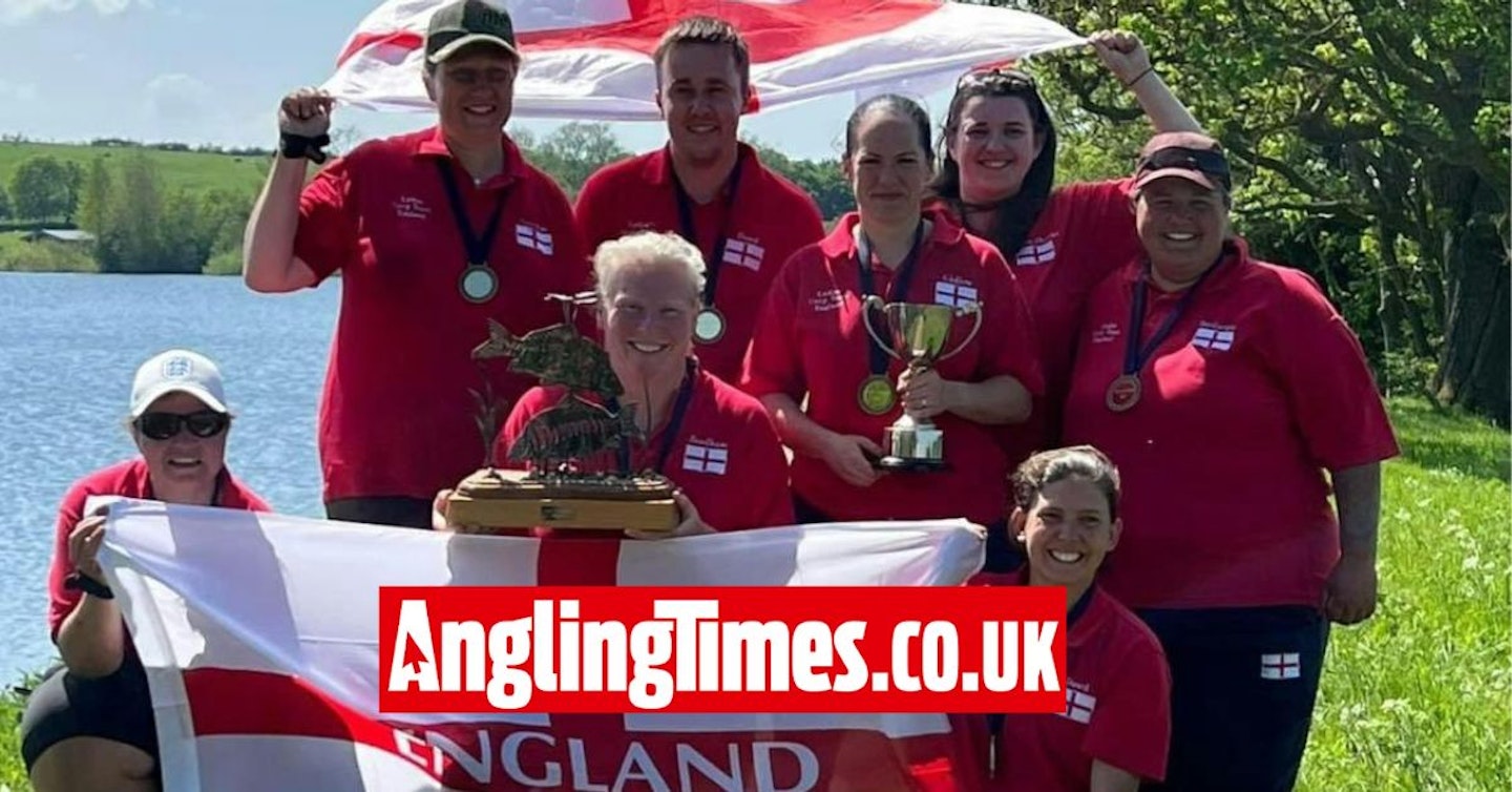 England ladies carp squad seal major tournament victory