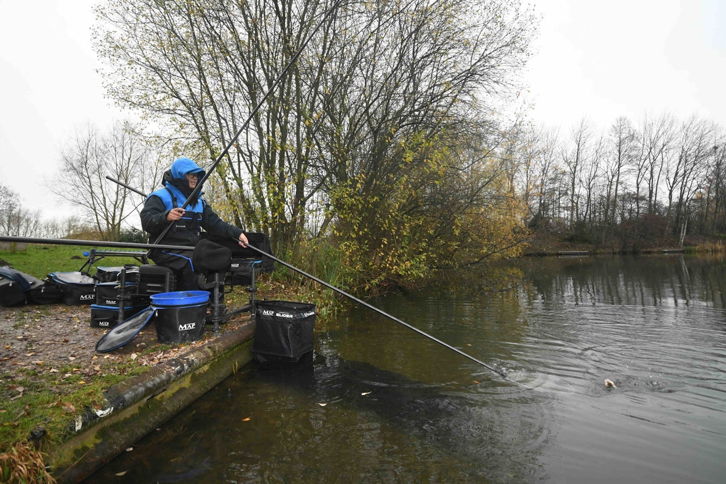 Bank End Fishery is accessible and full of fish!
