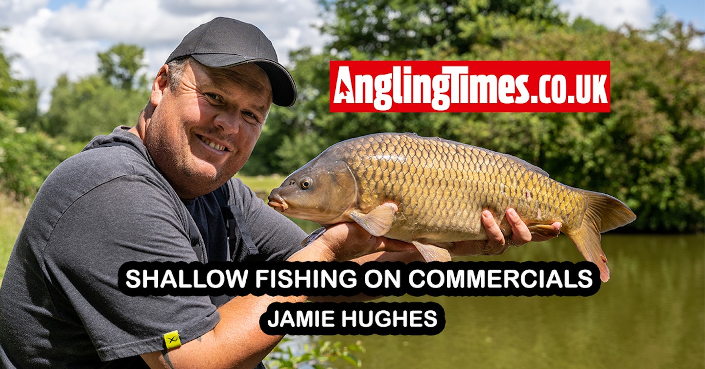 Fishing shallow on commercials | Jamie Hughes