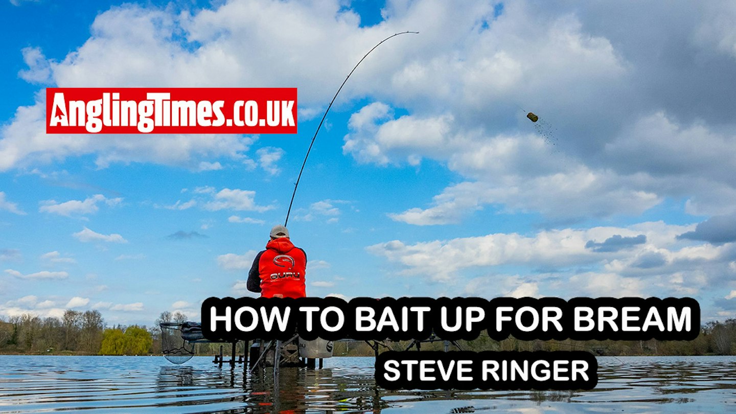 Steve Ringer Groundbait How to bait up for bream | Steve Ringer | Angling Times