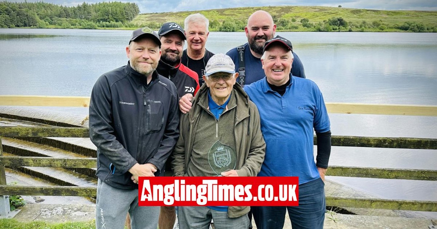 90-year-old angler strolls to victory in silverfish match series