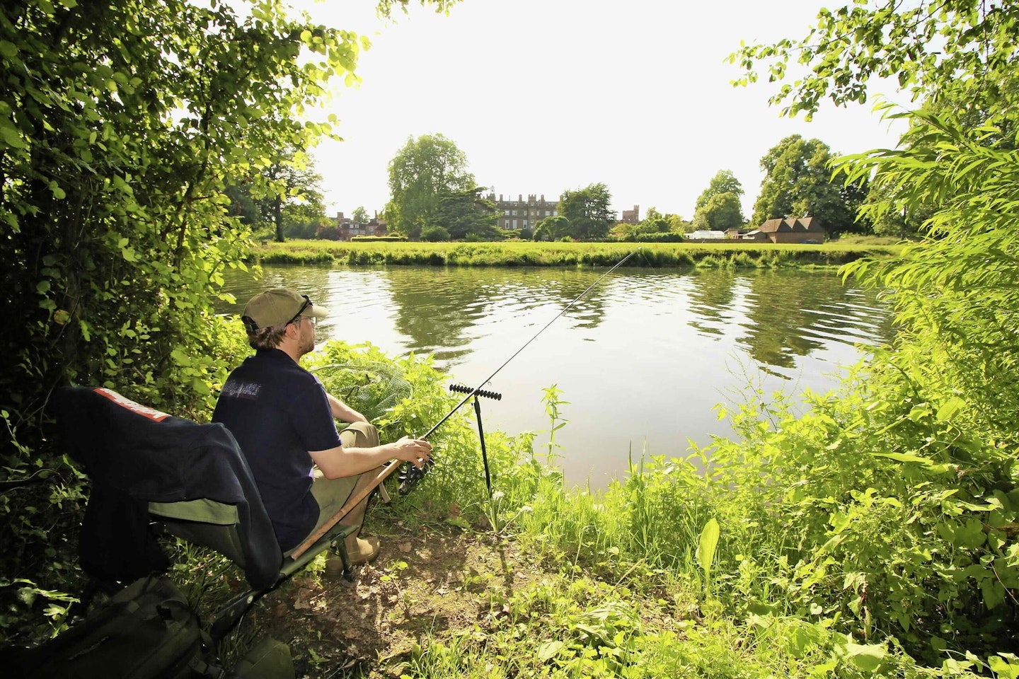 The River Thames is a great place to wet a line.