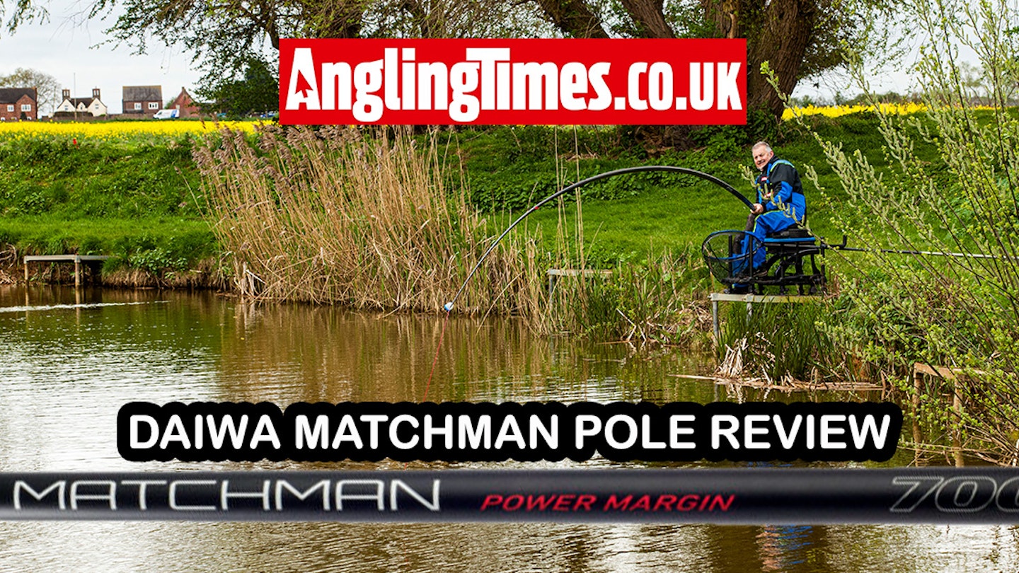 Daiwa's Matchman poles are the real deal for commercial bagging | Angling Times Daiwa's Matchman poles are the real deal for commercial bagging | Angling Times