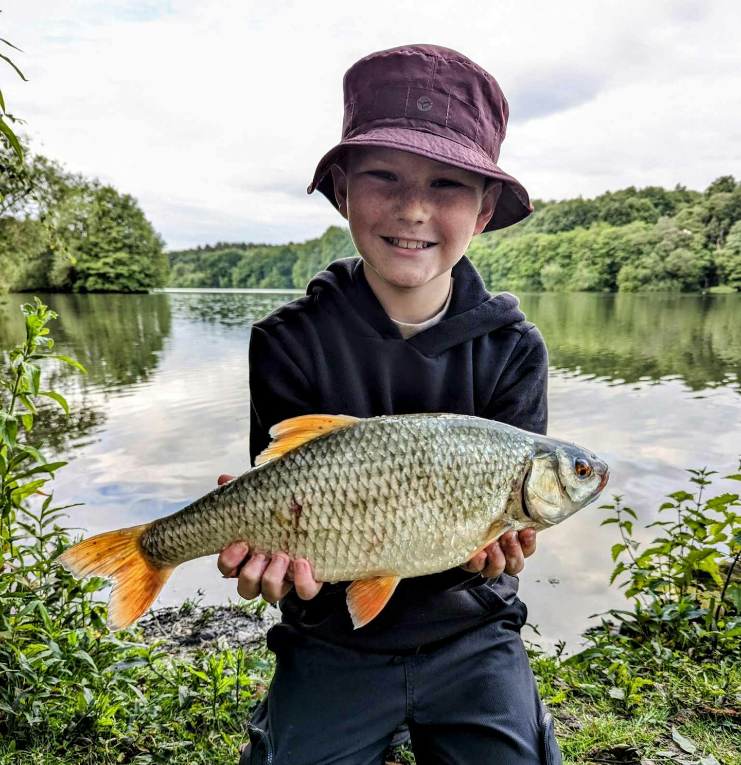 Bobby with his superb roach