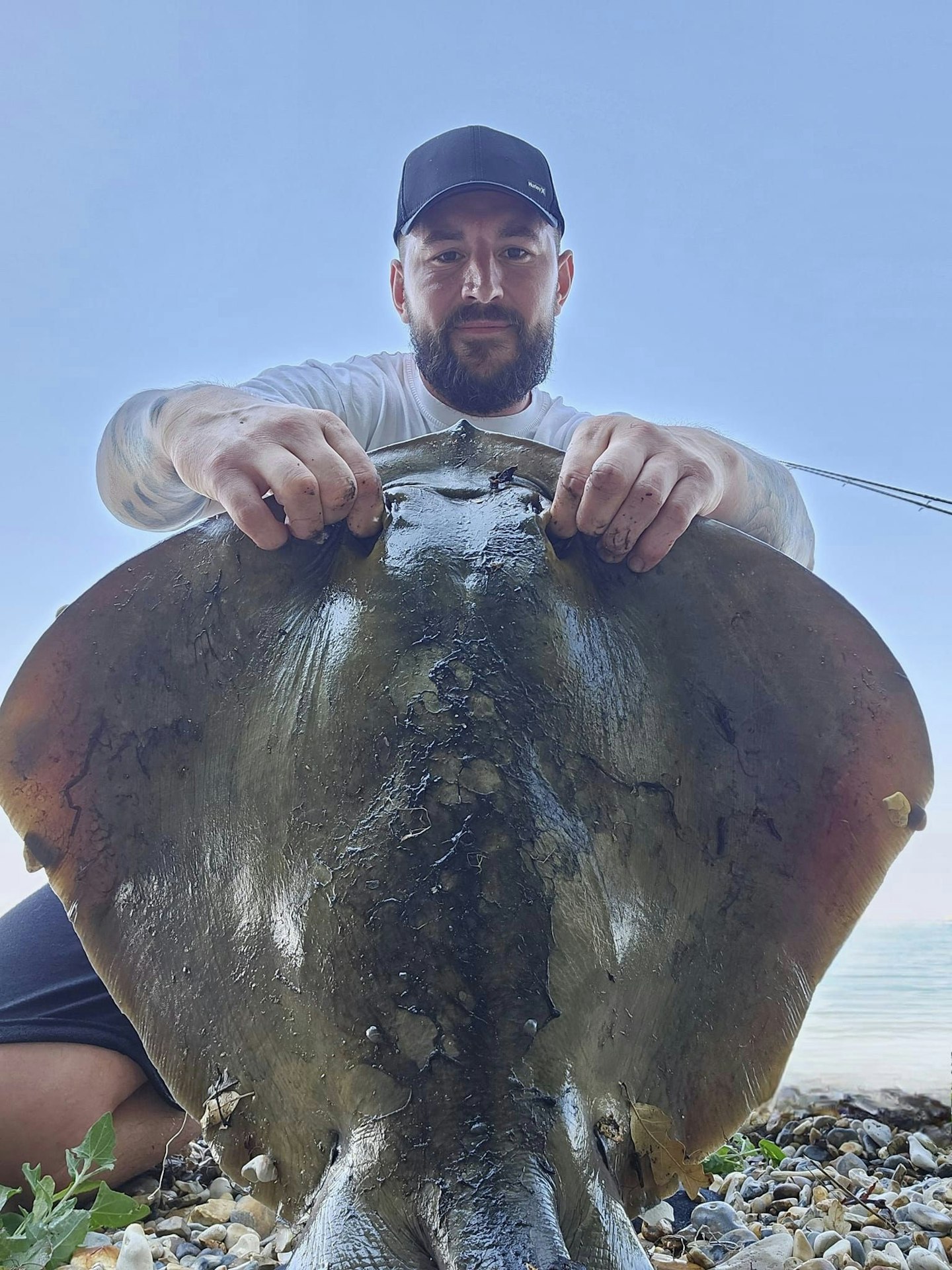 Daryl with his first stingray of the year!