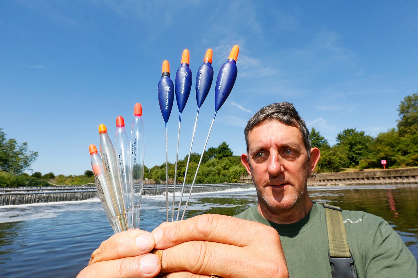 Don't be afraid of using a large float to control your bait