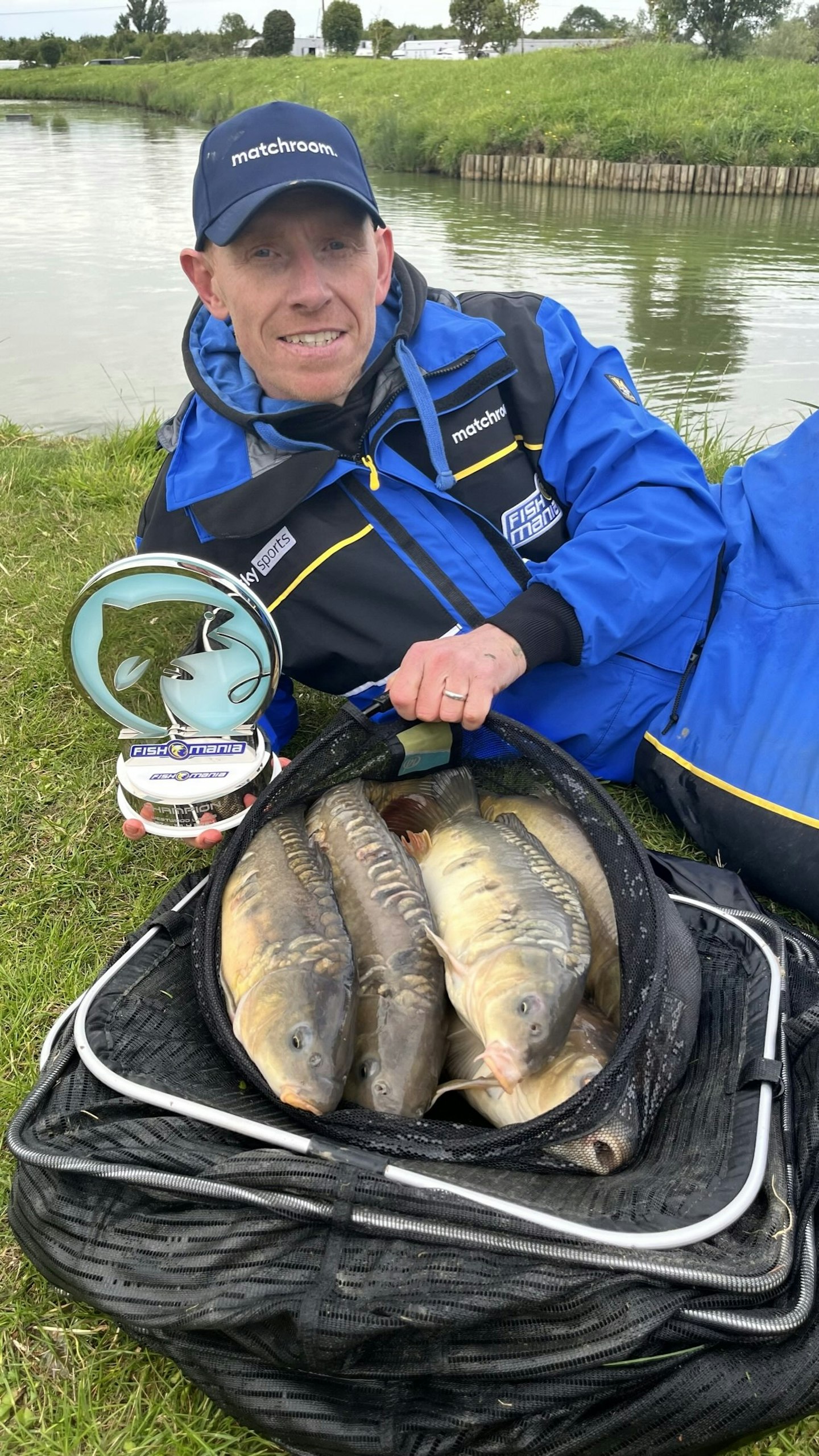 The only angler to win Fish 'O' Mania twice in the same day.