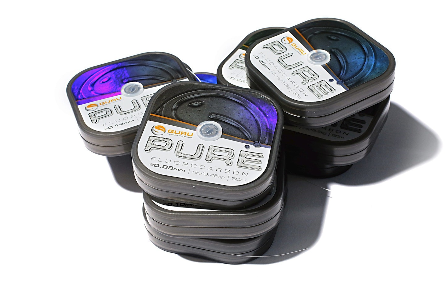 Fluorocarbon will help reduce twist and tangles.