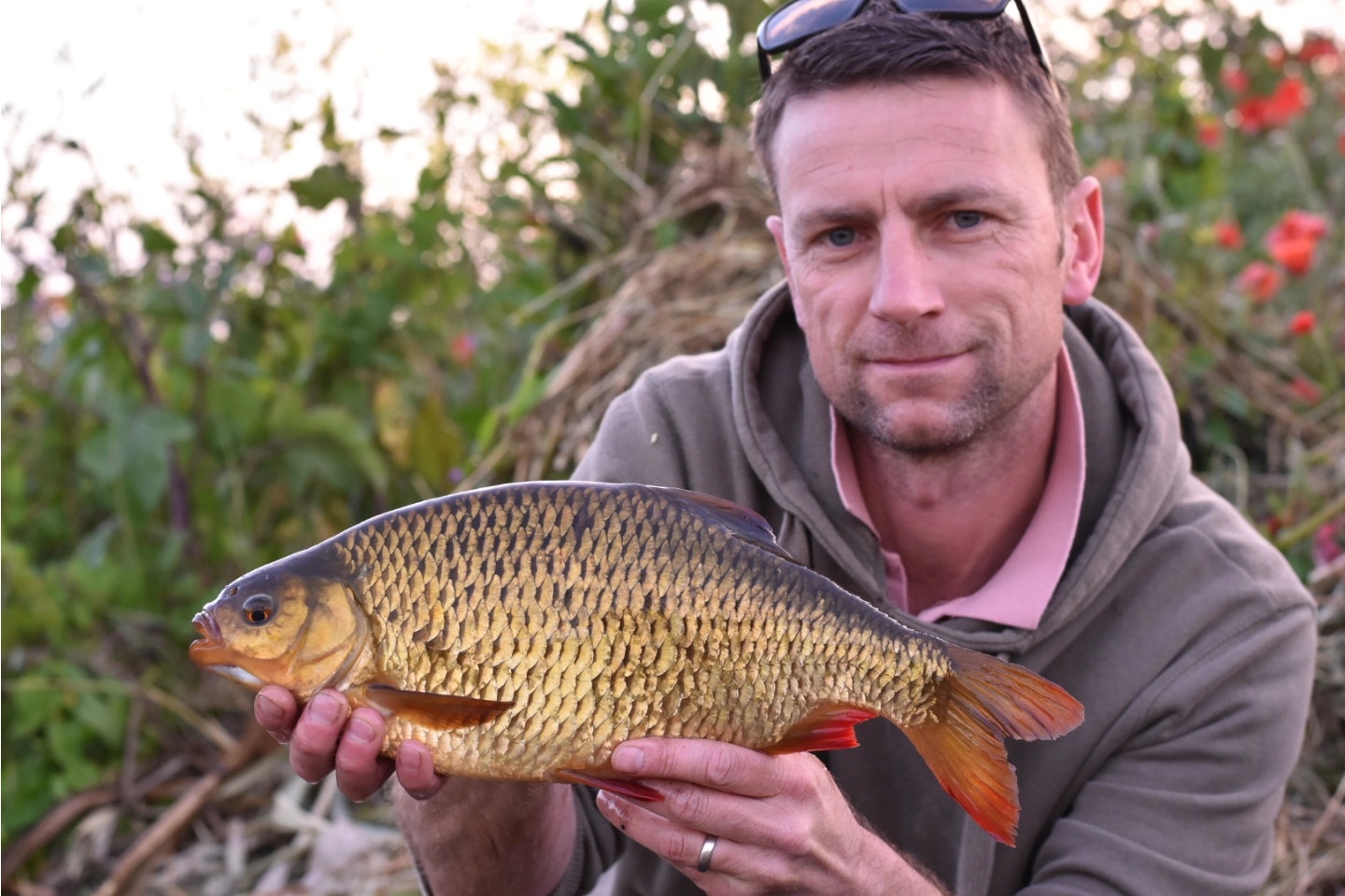 This 3lb 14oz rudd is the best fish of the season so far.