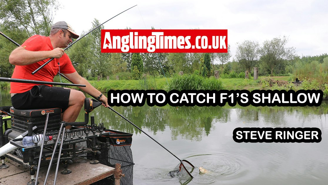 Steve Ringer Reels How to fish shallow for F1s | Steve Ringer | Angling Times