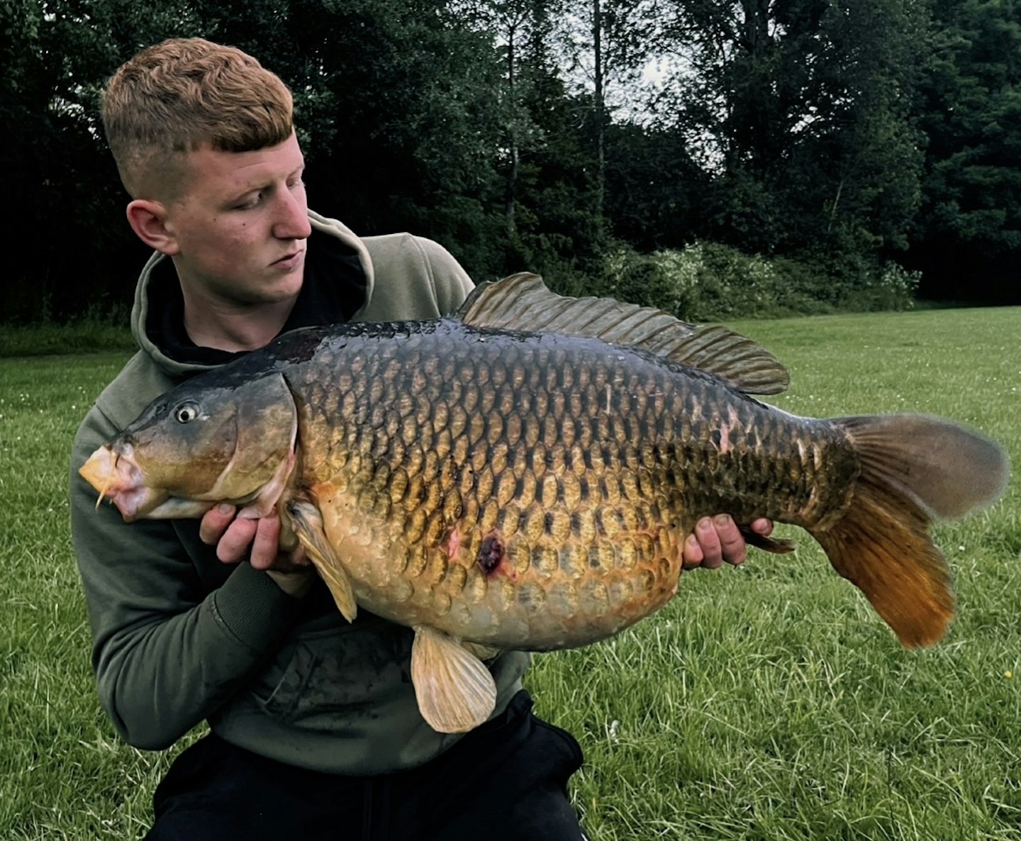 Kieran Bishop 32lb River Wye common