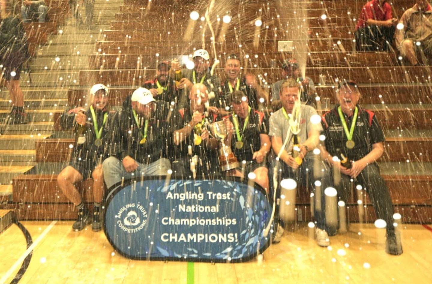 Daiwa Gordon League celebrating the National win