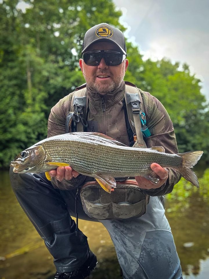 A superb grayling, one Tim will never forget