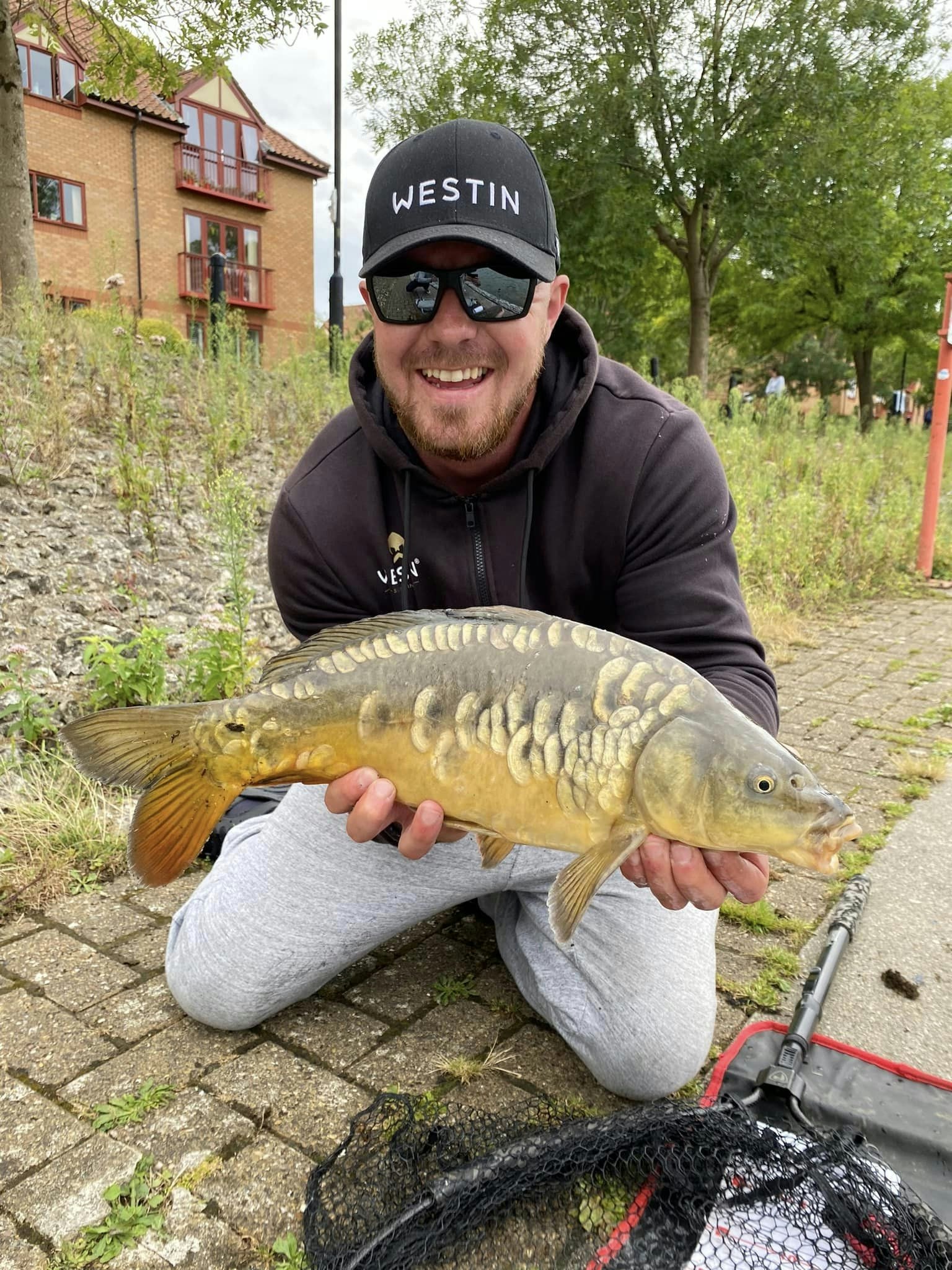 A lure caught carp, not something you see everyday!