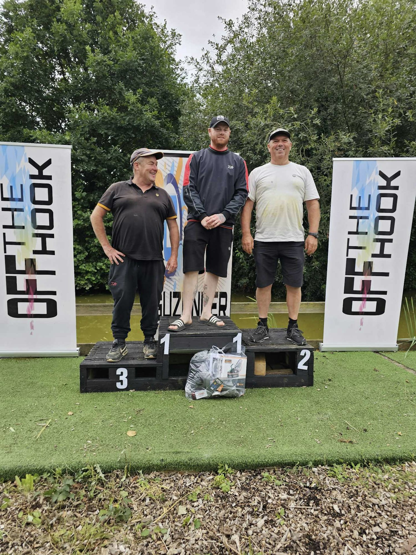 The top three: Doug Wright (left) Dan Squires (middle) Martin Rogers (right)