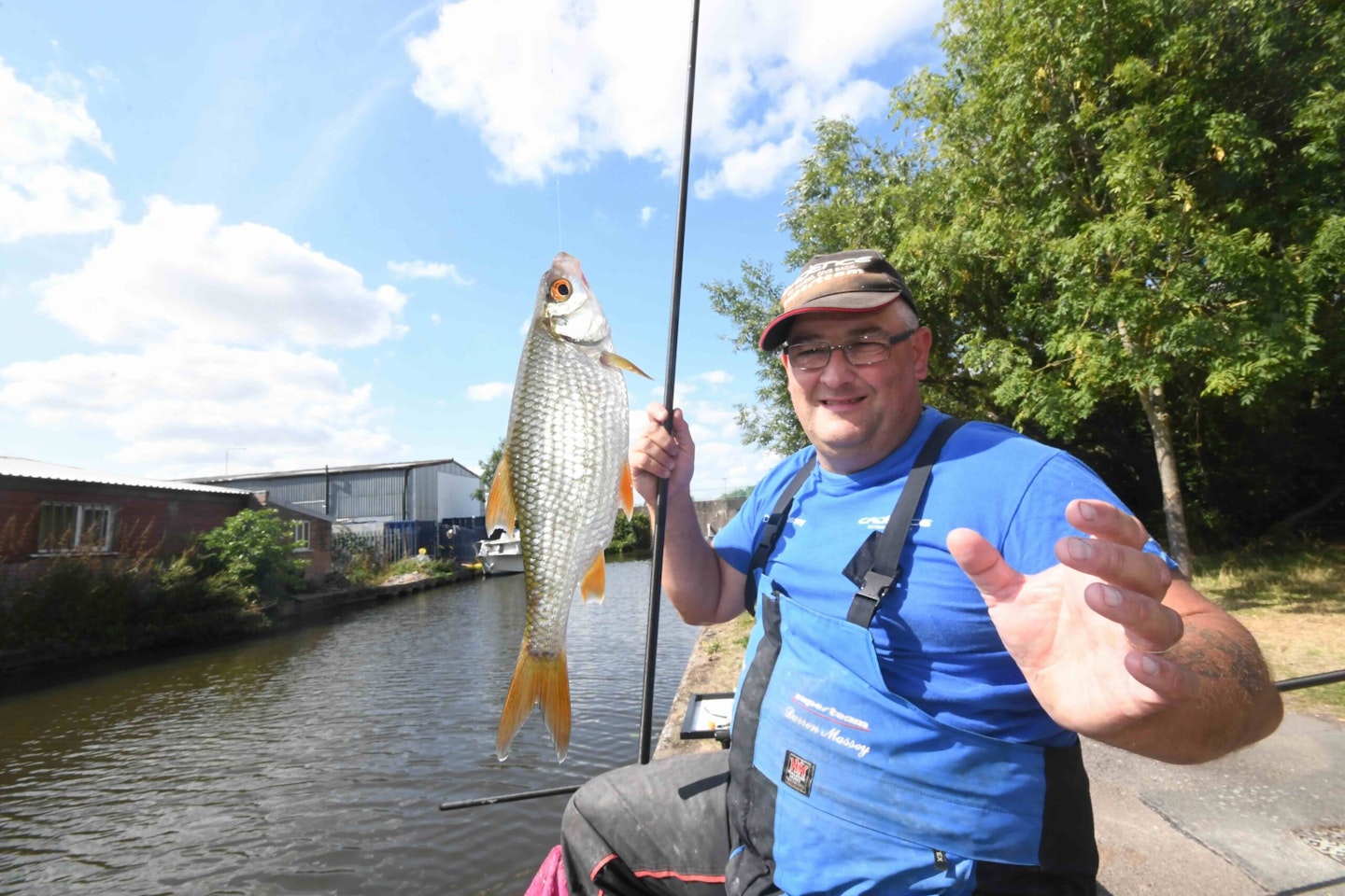 Even on the trickiest canals, lots of fish can be caught