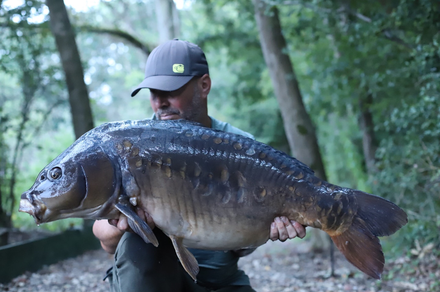 The biggest fish in the lake, one Dave dearly wanted to catch!