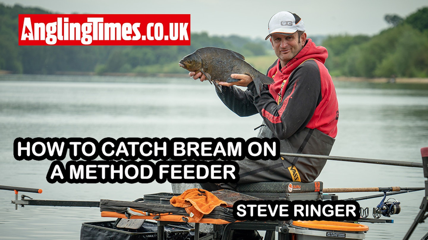 How to use the method feeder to catch bream | Steve Ringer | Angling Times