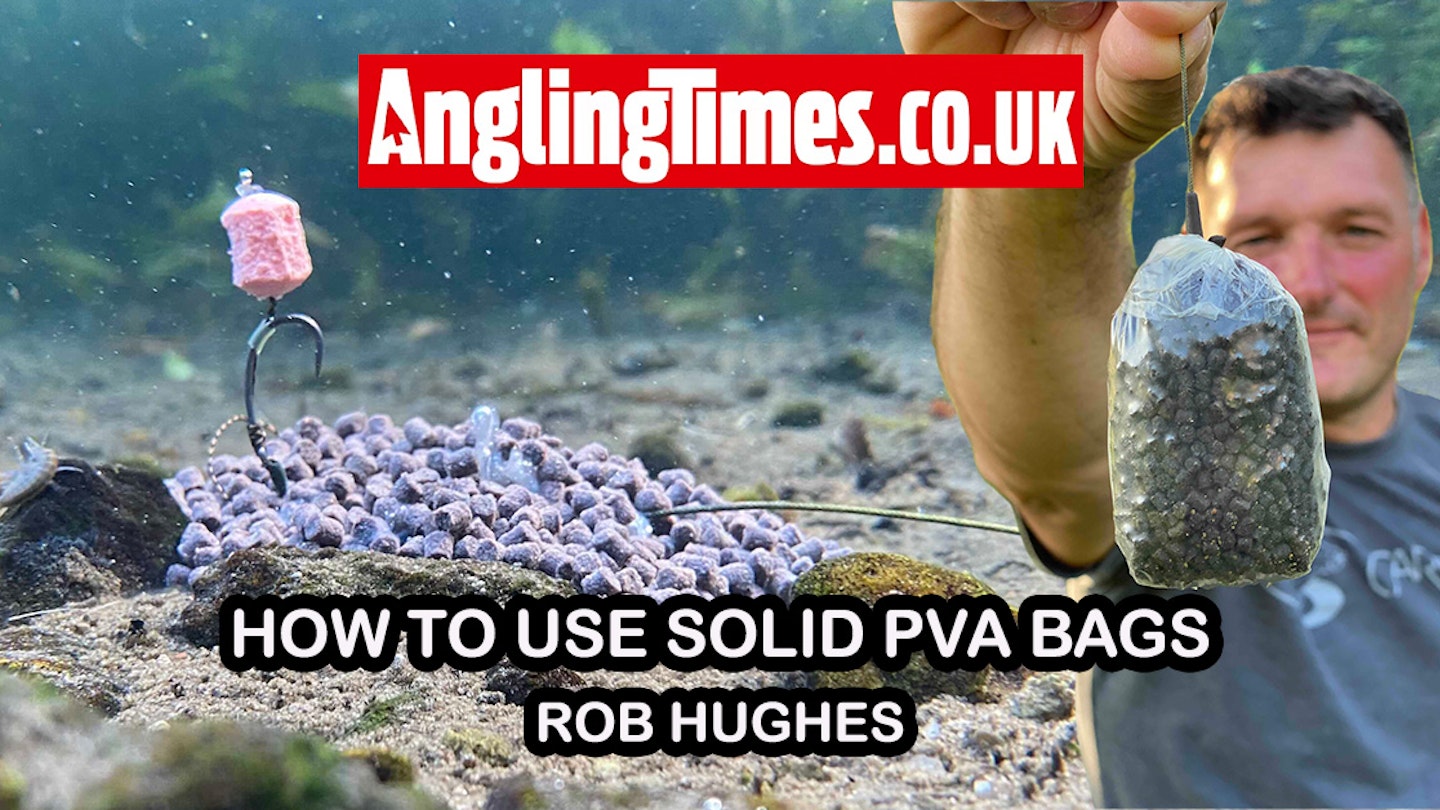 How to fish with solid PVA bags | Rob Hughes | Angling Times