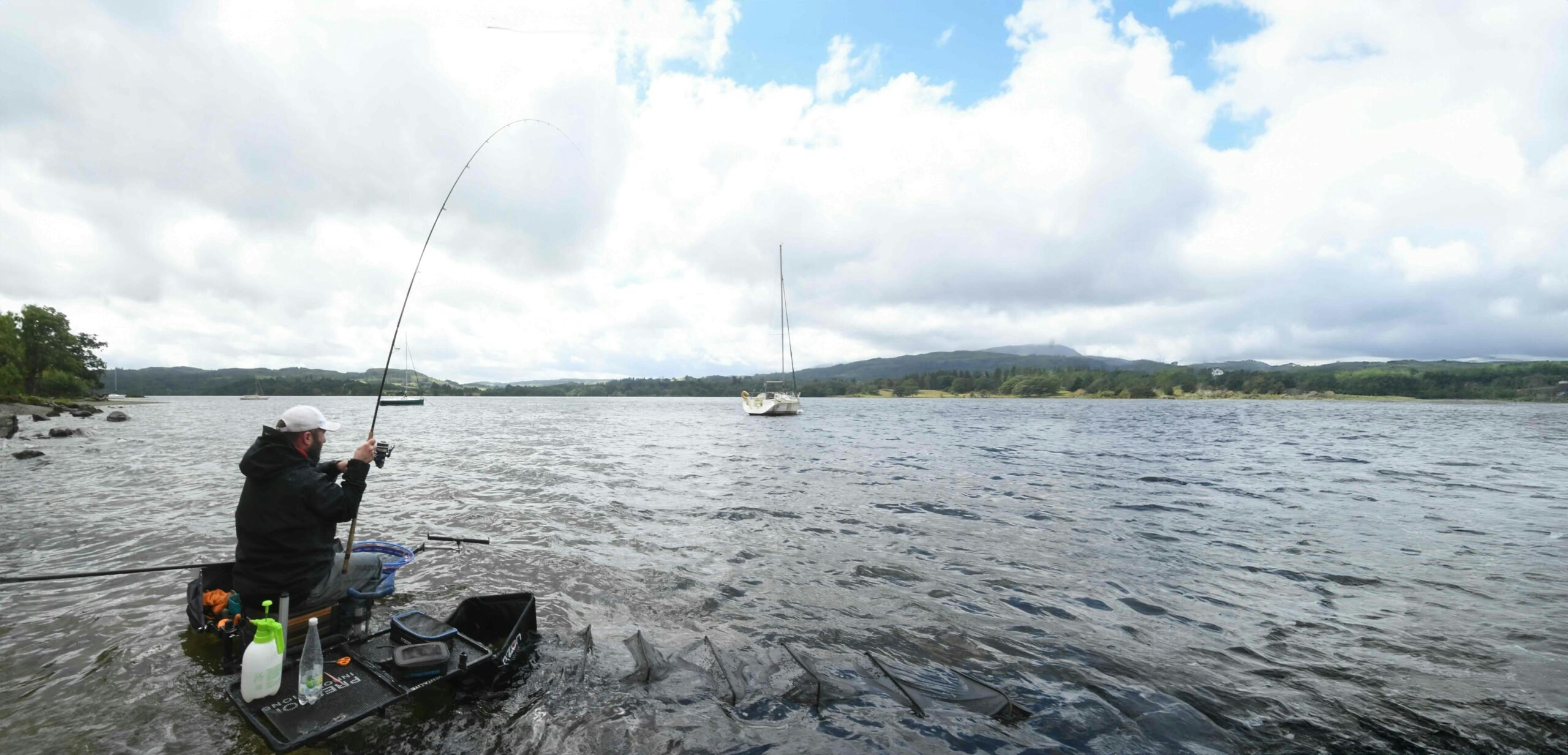 Despite its vast size, you can catch loads of fish on Windermere