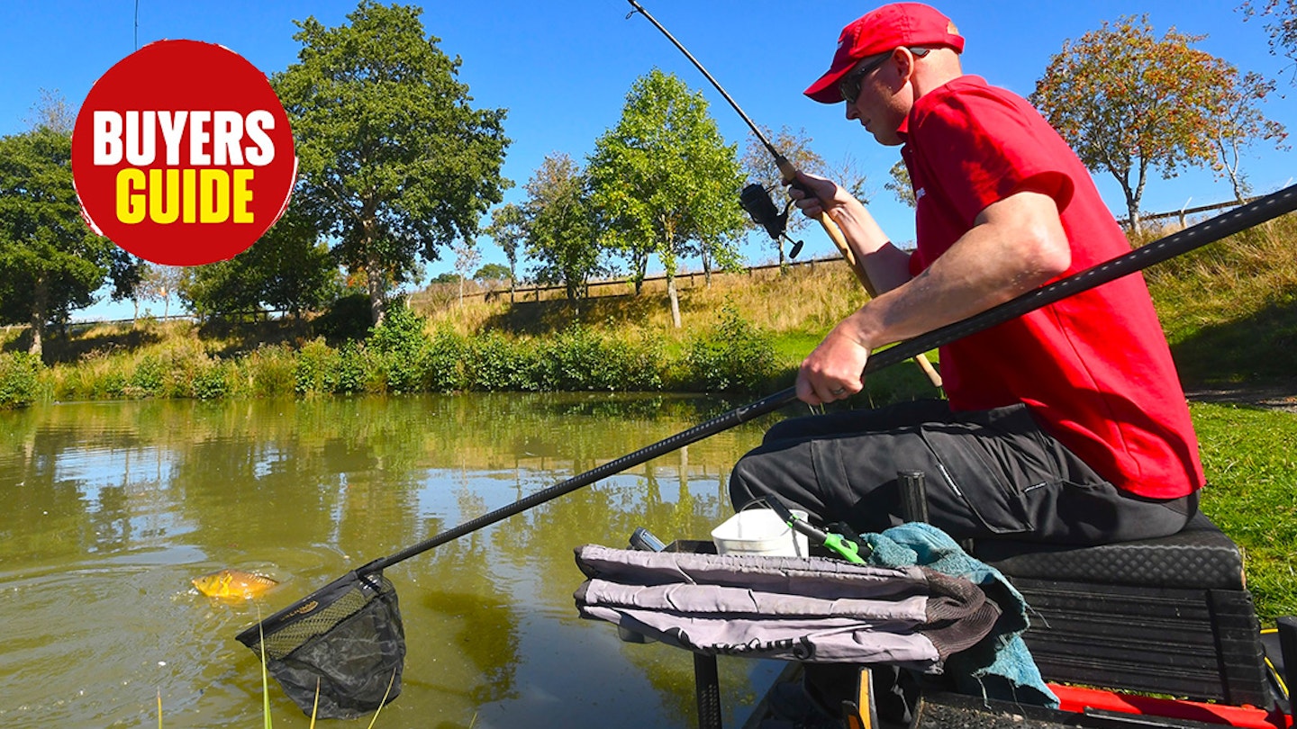 best landing net handle for match fishing Accessories- Fishing Nets Carbon Fishing Rod Scaling 9 Section Length Foldable Telescopic Pole Carp Fishing Catching ,Fishing Net,Easy Catch & Release ( Color : 5M ) and easy on fish Fishing Landing Best Telescopic Landing