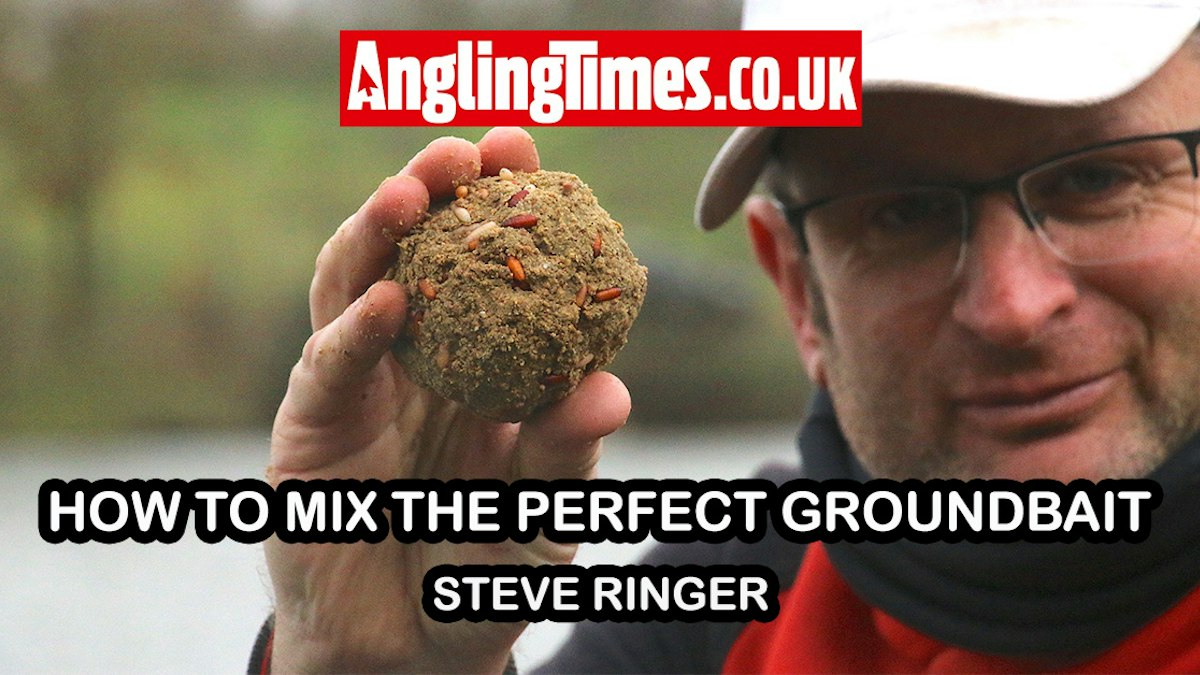 Steve Ringer Reels How to prepare groundbait | Steve Ringer | Angling Times