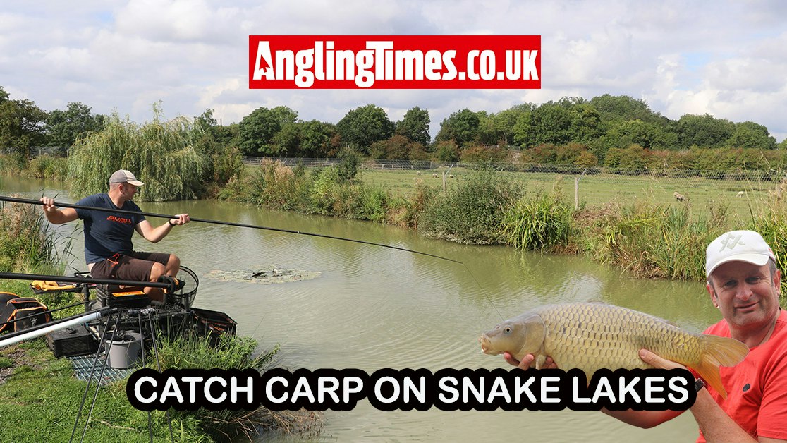Steve Ringer Reels How to catch carp on snake lakes | Steve Ringer | Angling Times