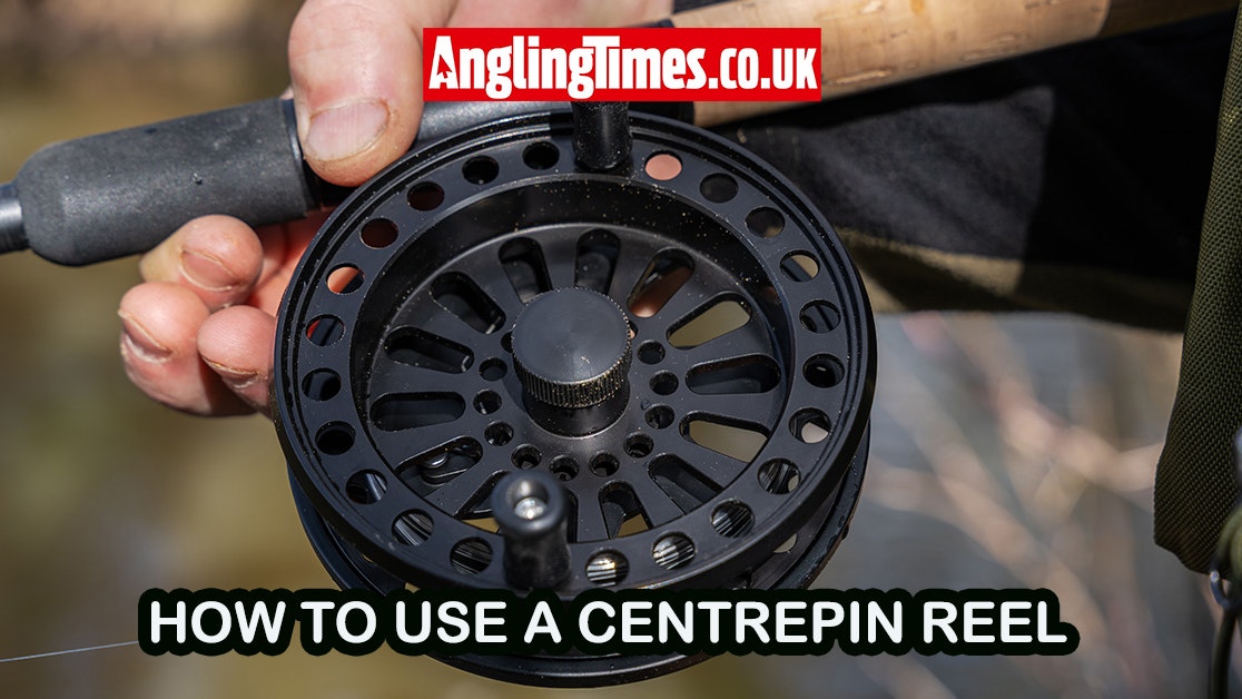 How to use a centrepin reel for float fishing | Angling Times