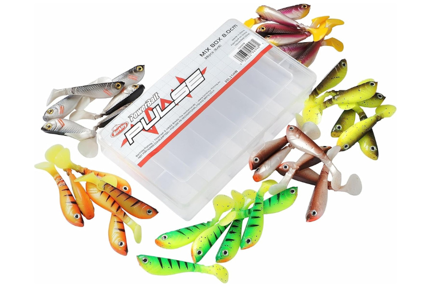 Berkley Pulse 8cm Shad Mix Box