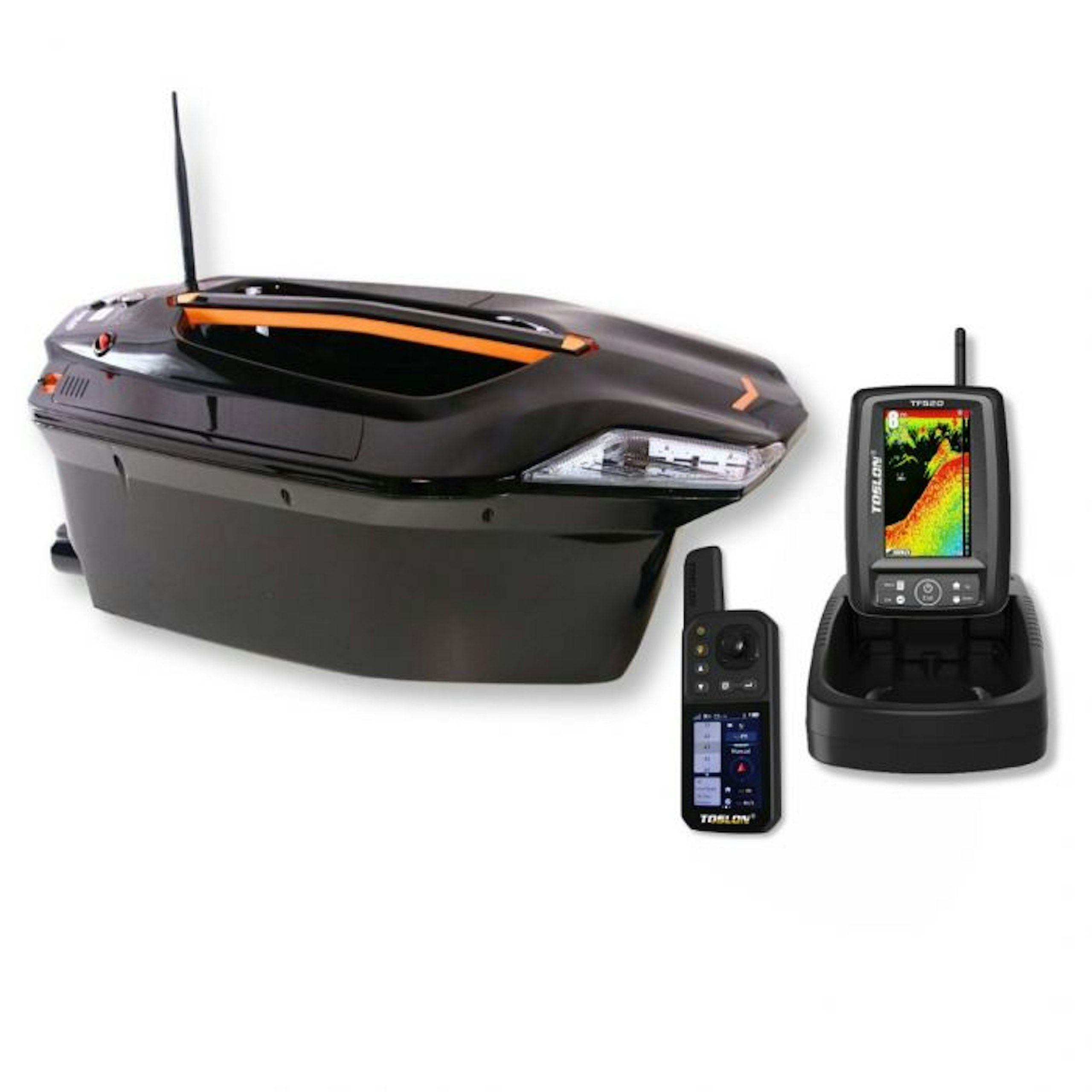 Toslon X Boat XR310 Autopilot and TF520 Fish Finder