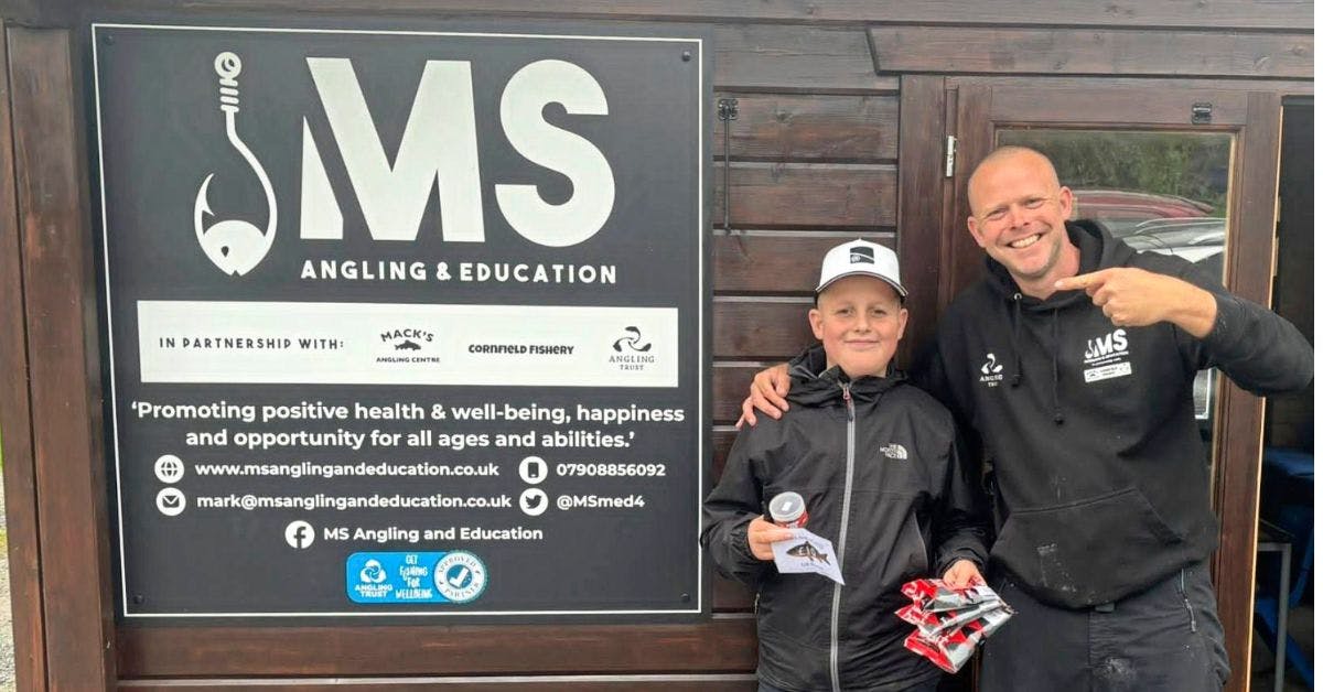 Teacher trades desk for rods to inspire young anglers